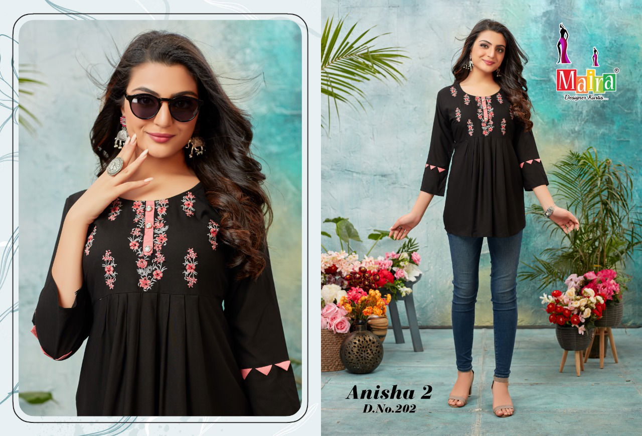 ANISHA VOL 2 Maira Regular Wear Wholesale Designer Kurtis Catalog